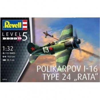POLIKARPOV I-16 tYPE 24 Rata E1/32