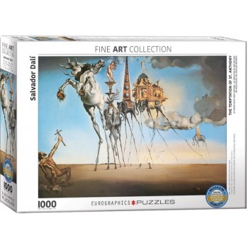 PUZZLE La tentación de san Antonio 1000 PIEZAS (Salvador Dali)