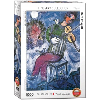 PUZZLE El violinista azul 1000 (Chagall, Marc)