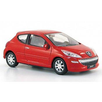 PEUGEOT 207 E1/43 ROJO