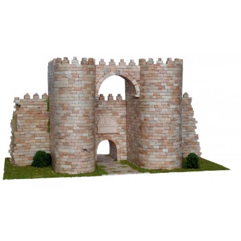 KIT DE CONSTRUCCION PUERTA DEL ALCÁZAR (muralla de Avila , S.XI-XII) E1/100