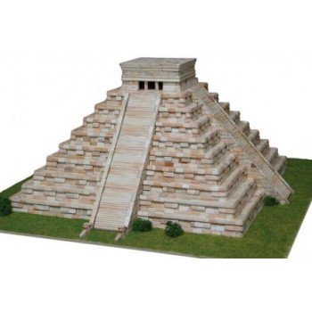 KIT DE CONSTRUCCION TEMPLO DE KUKULCAN E1/175 (CHICHEN ITZÁ, MÉXICO)