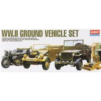 LIGHT VEHICLES OF ALLIED & AXIS DURING WWII E1/72