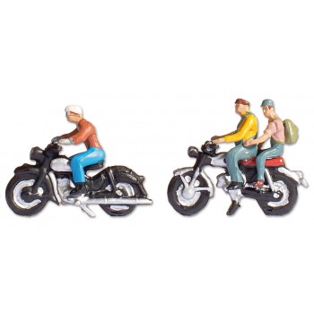 FIGURAS PINTADAS (motoclicistas) E/HO