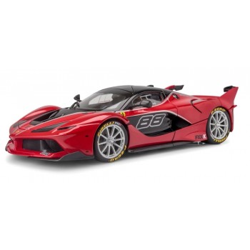 FERRARI FXX K 2015 E1/18 (SERIE SIGNATURE) ROJO/NEGRO