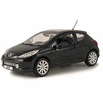 PEUGEOT 207 E1/18 NEGRO