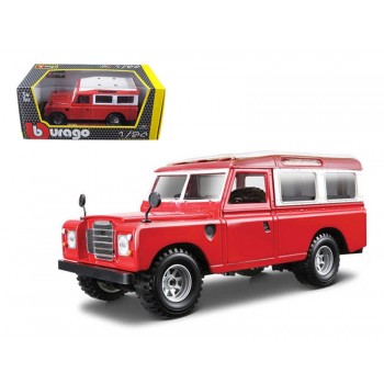 LAND ROVER SERIE II E1/24 ROJO