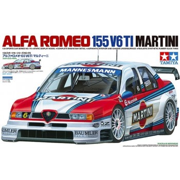 *ALFA ROMEO 155 V6 TI (MARTINI) E1/24 (Limited Edition)