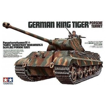 TANQUE KING TIGER (TORRETA PORSCHE) E1/35