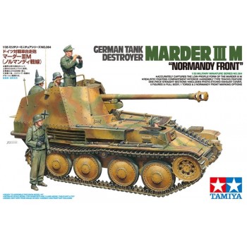 Destructor de tanques alemán MARDER III M ``Normandía`` E1/35
