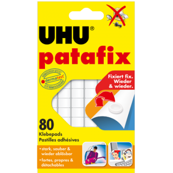 UHU PATAFIX (masilla adhesiva) 80 pastillas