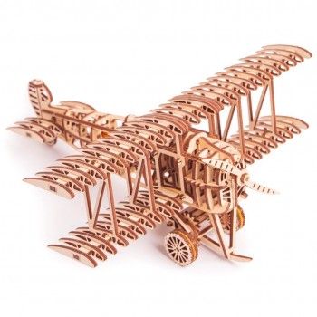 AVION EN MADERA PARA MONTAR EN MADERA (148 PIEZAS)