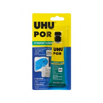 PEGAMENTO PARA POLIESTIRENO EXPANDIDO UHU POR 40 gr.