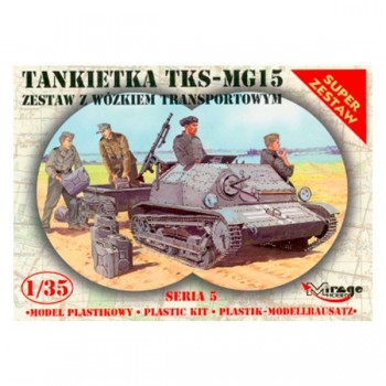 TANKIETA TSK-MG15 VEHICLE + TRAILER 1/35