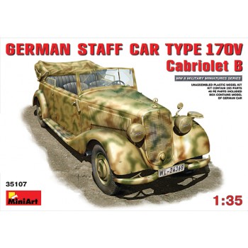 GERMAN STAF CAR TYPE 170V E1/35