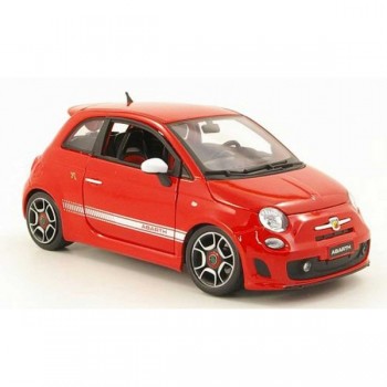 FIAT 500 ABARTH E1/24 ROJO