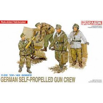 GERMAN SELF-PROPELLED GUN CREW E1/35