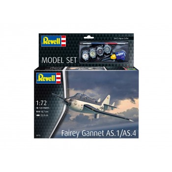 Fairey Gannet AS.1-AS.4 E1/72 (con pincel,pinturas y pegamento)