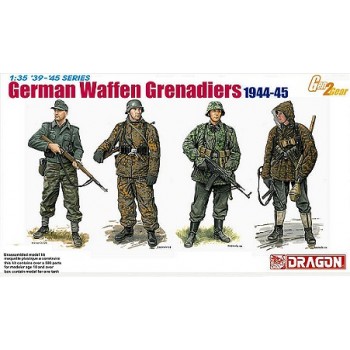 GERMAN WAFFEN GRENADIERSs 1944-45 (4 Figures Set), E1/35