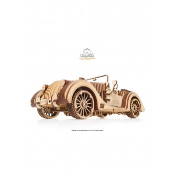 COCHE ROADSTER VM-01 PARA MONTAR EN MADERA (437 PIEZAS)