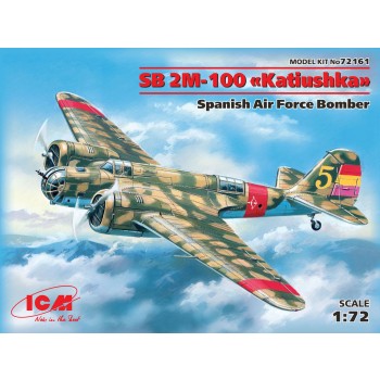 SB 2M-100 ``KATIUSHKA`` BOMBARDERO GUERRA CIVIL ESPAÑOLA E1/72