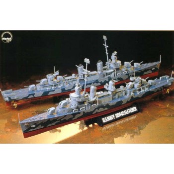 U.S. NAVY DESTROYER DD445 FLETCHER E1/350