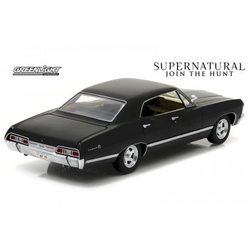 CHEVROLET IMPALA SPORT SEDAN 1967 E1/24 NEGRO (SUPERNATURAL)