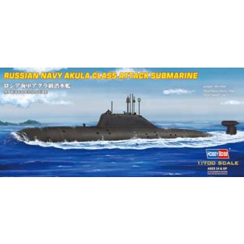 SUBMARINO RUSSIAN NAVY AKULA CLASS ATACK SUBMARINE E1/700