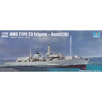 HMS TYPE 23 FRIGATE-KENT E1/350