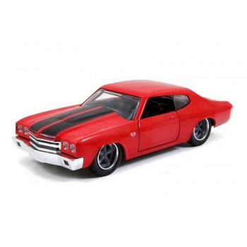 DOM´S CHEVY CHEVELLE Ss E1/24 FAST & FURIOUS ROJO