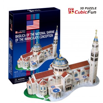 BASILICA OF THE NATIONAL SHRINE OF THE IMMACULATE CONCEPTION-44 Piezas 3D