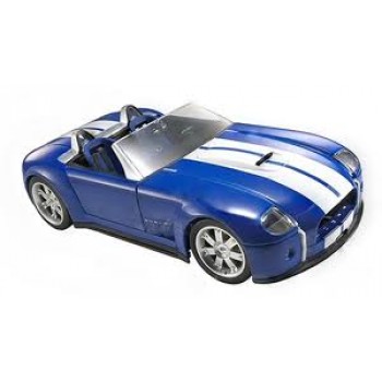 FORD SHELBY COBRA CONCEPT E1/18 AZUL/BLANCO HOTWHEELS