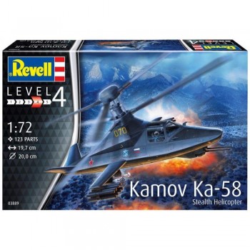 KAMOV KA-58 Stealth combat helicopter E1/72