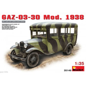 AUTOBUS SOVIETICO GAZ-03-30 Mod. 1938 E1/35
