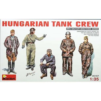 HUNGARIAN TANK CREW E1/35