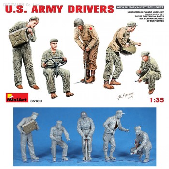 U.S. ARMY DRIVERS E1/35