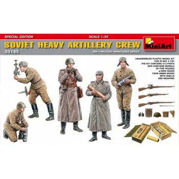 SOVIET HEAVY ARTILLERY CREW E1/35