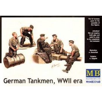 GERMAN TANKMEN, WWII E1/35