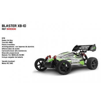 BLASTER XB-10 2.4G RTR E1/10 R/C