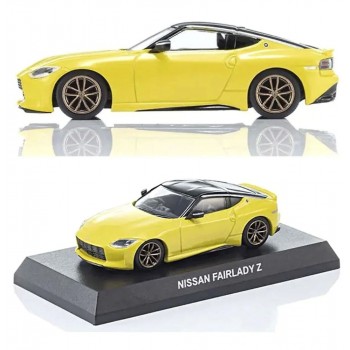 Nissan Fairlady-Z Book Type - Yellow Kyosho E1/64