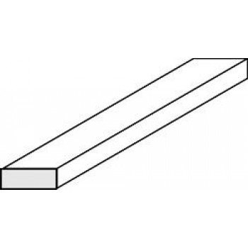 PERFIL RECTANGULAR 1.0X 6.3 mm