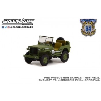 Theodore Roosevelt, Jr´s - Jeep Willys  Segunda Guerra Mundial ``Normandía`` (1942) E1/64