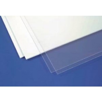 PLANCHA LISA TRANSPARENTE 0.40 mm (2 Unidades)