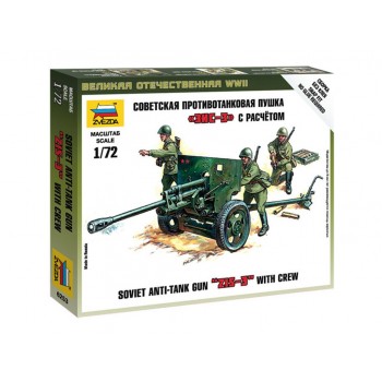 CAÑON ANTITANQUE SOVIETICO ZIS-3  E1/72