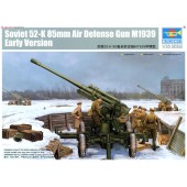 SOVIET 52-K 85mm air Defense Gun M1939 Early Version E1/35