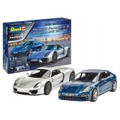 SET Porsche Panamera & Spyder Set de Regalo E1/24