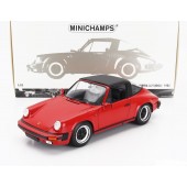 PORSCHE 911 3.2 CARRERA TARGA SPIDER 1983 E1/18 ROJO