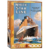 PUZZLE Línea Titanic White Star 1000 PIEZAS