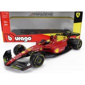 FERRARI - F1-75 SCUDERIA FERRARI N 55 4th MONZA GP ITALY 2022 CARLOS SAINZ - YELLOW WHEELS E1/18