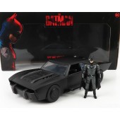 BATMAN BATMOBILE WITH FIGURE 2022 THE BATMAN MOVIE E1/18